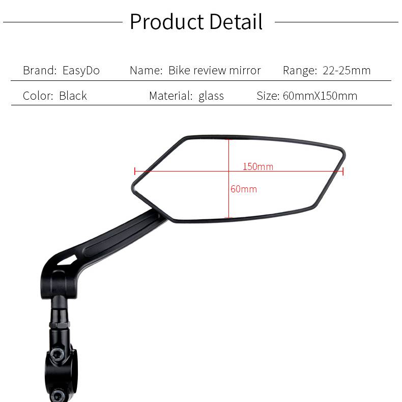 Bicycle Rearview Mirror - Bike Masta